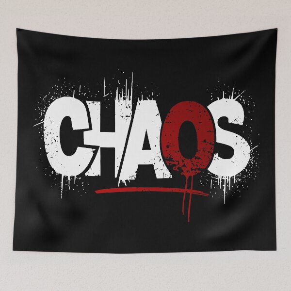 Item preview, Chaos white designed and sold by QuanntixArt.