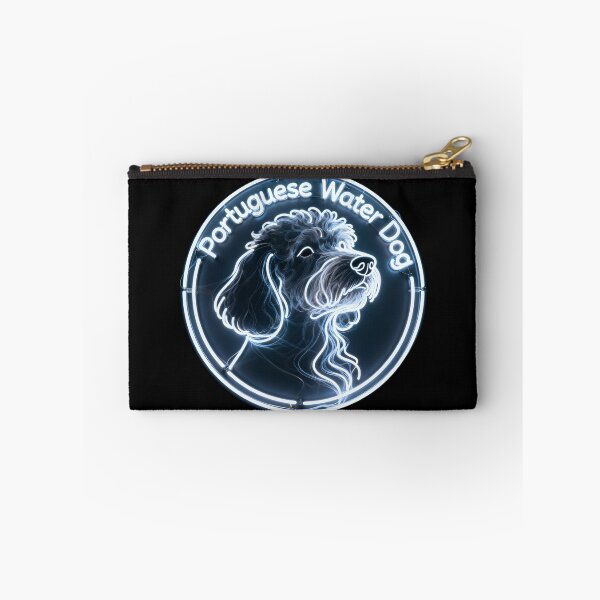 Item preview, Circle Neon Lamp Portuguese Water Dog designed and sold by forget45studio.