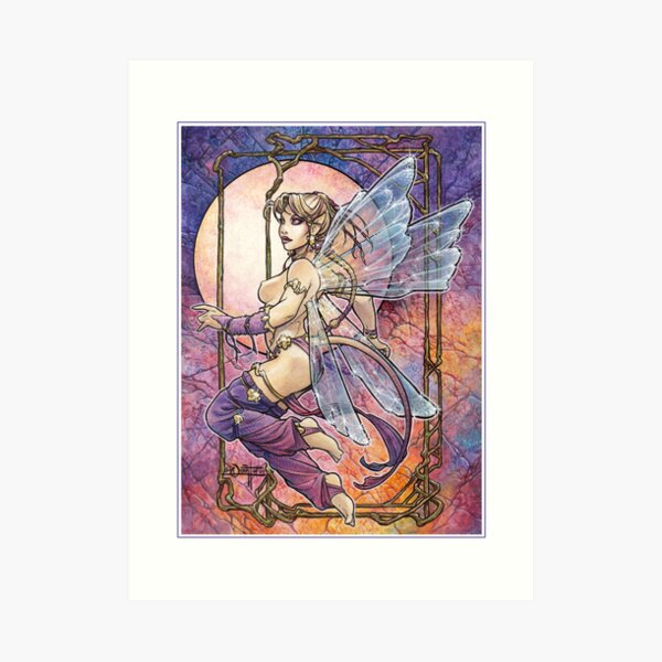 Tailed Pixie Art Print