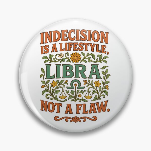 Item preview, Libra “Indecision is a lifestyle, not a flaw.” Art Nouveau T-Shirt | Humorous Zodiac Tee designed and sold by MySpiritTravels.