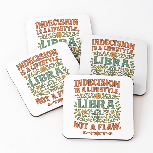 Item preview, Libra “Indecision is a lifestyle, not a flaw.” Art Nouveau T-Shirt | Humorous Zodiac Tee designed and sold by MySpiritTravels.