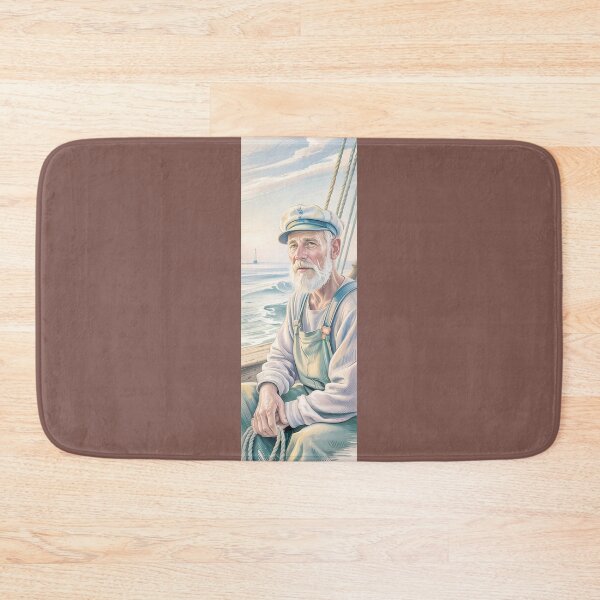 Item preview, Vintage Sailor Portrait At Sea By Merch, Limited Edition designed and sold by HERIBERTOMARTHA.