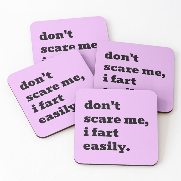 Item preview, Don't Scare Me, I Fart Easily designed and sold by WakeNBake-Tees.