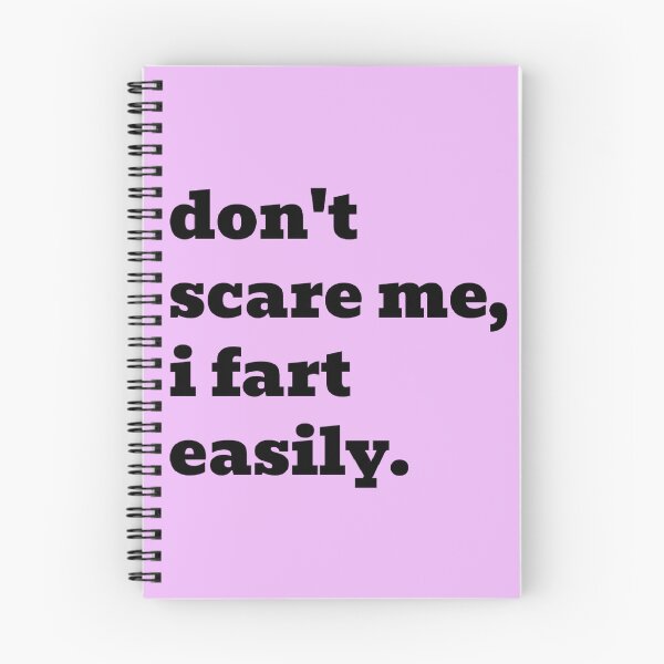 Item preview, Don't Scare Me, I Fart Easily designed and sold by WakeNBake-Tees.