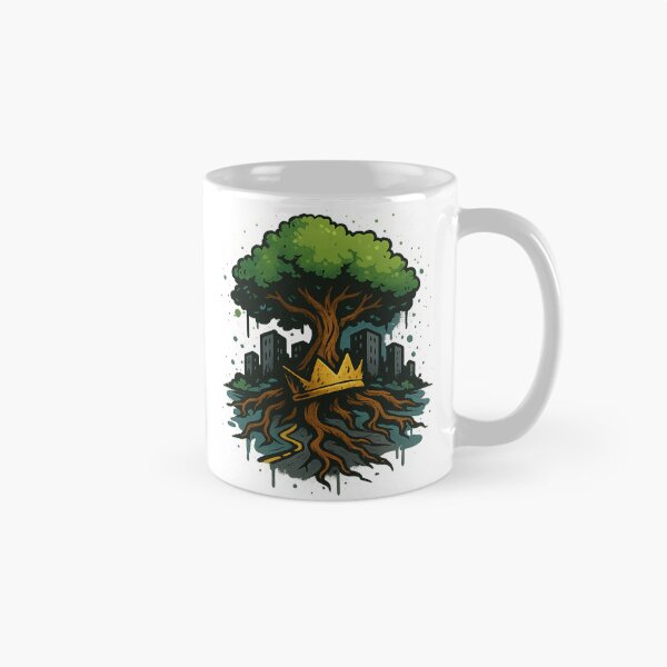 Item preview,  Roots of the City – Nature Meets Urban Graffiti Tee designed and sold by PastimeMastery.