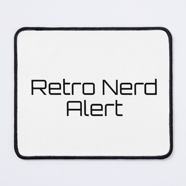 Item preview, Retro Nerd Alert designed and sold by Ninjacatoff.