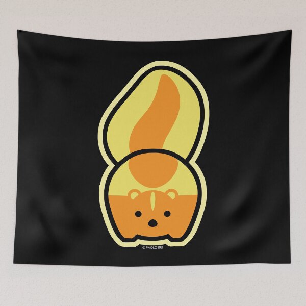 Item preview, Jolly Critters 1 (orange) - Skunk 2 designed and sold by PaoloRuiDesign.