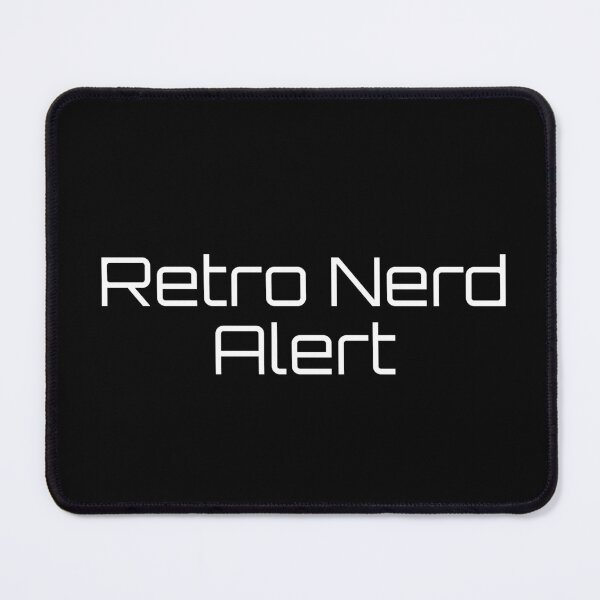 Item preview, Retro Nerd Alert designed and sold by Ninjacatoff.
