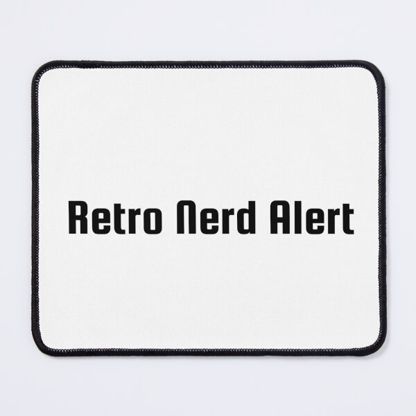 Item preview, Retro Nerd Alert designed and sold by Ninjacatoff.