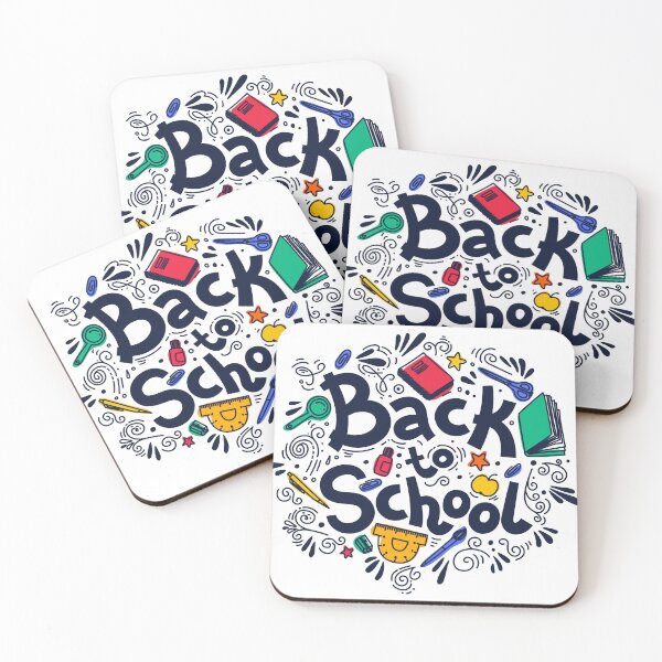 Item preview, Back the Scholl – Fun Typography Design designed and sold by YANKICREATIVE.