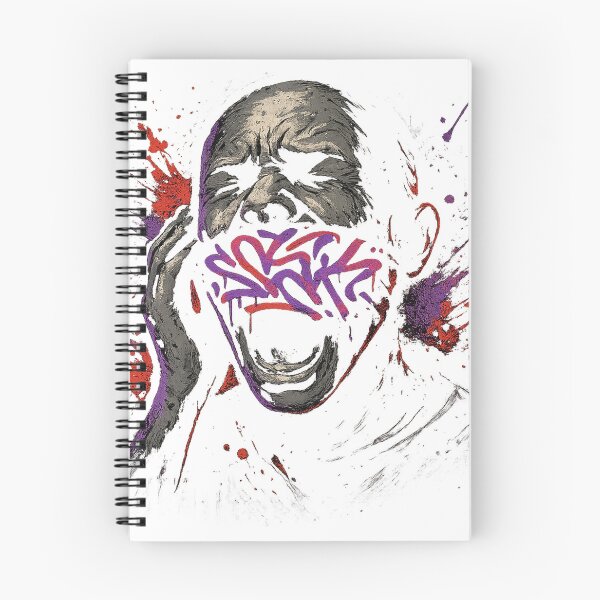 Item preview, Silent Scream – Voice Suppressed Graffiti Tee designed and sold by PastimeMastery.