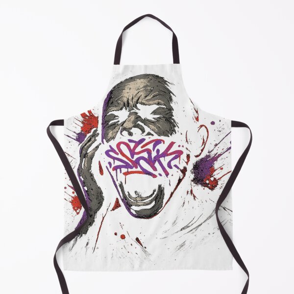 Item preview, Silent Scream – Voice Suppressed Graffiti Tee designed and sold by PastimeMastery.