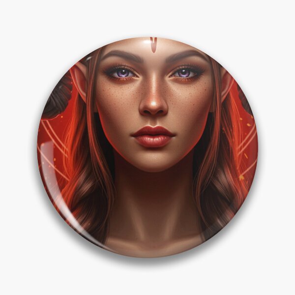 Item preview, Aries Goddess – Fiery Zodiac Art designed and sold by Neuroscribble.