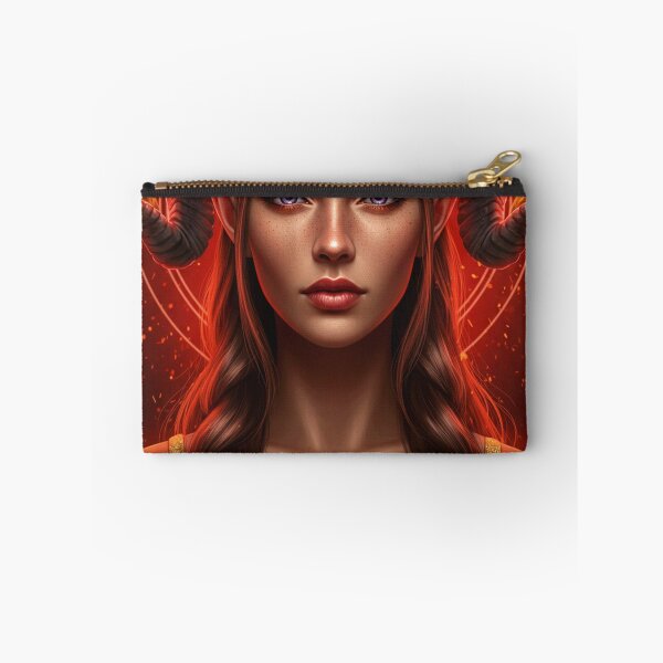 Item preview, Aries Goddess – Fiery Zodiac Art designed and sold by Neuroscribble.