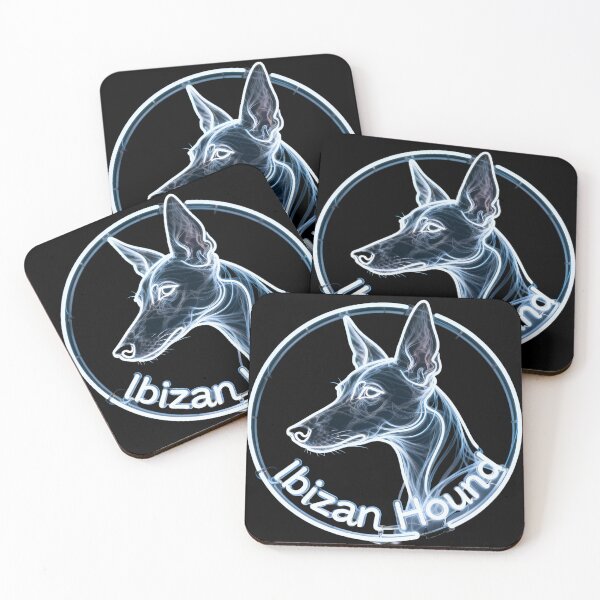 Item preview, Circle Neon Lamp Ibizan Hound designed and sold by forget45studio.