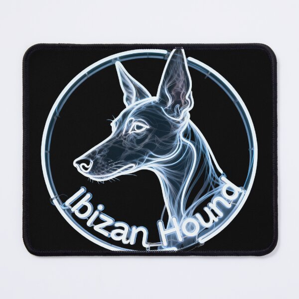 Item preview, Circle Neon Lamp Ibizan Hound designed and sold by forget45studio.