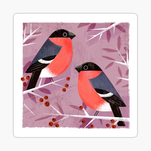 Item preview, Bullfinches designed and sold by gklucas.