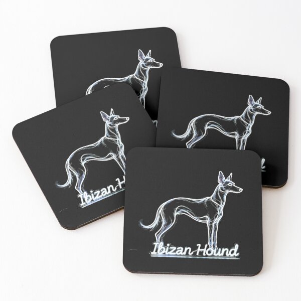 Item preview, Neon Ibizan Hound designed and sold by forget45studio.