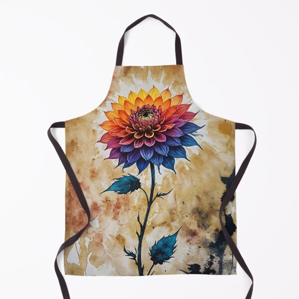 Item preview, Vintage Dahlia Flower, Ai Generated Art  designed and sold by ACC .