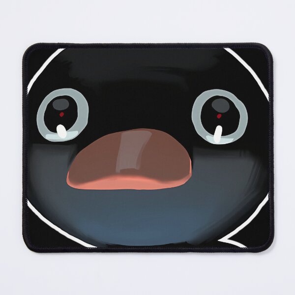 Item preview, Terrified Pingu Meme (Light Blue Bg) designed and sold by Adamarrington.