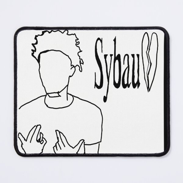 Item preview, Sybau Meme Minimalist Outline Drawing designed and sold by Adamarrington.