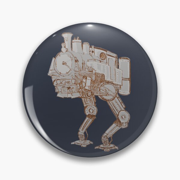 Item preview, Steampunk Train Mech Sketch designed and sold by Lucas-Firlit.