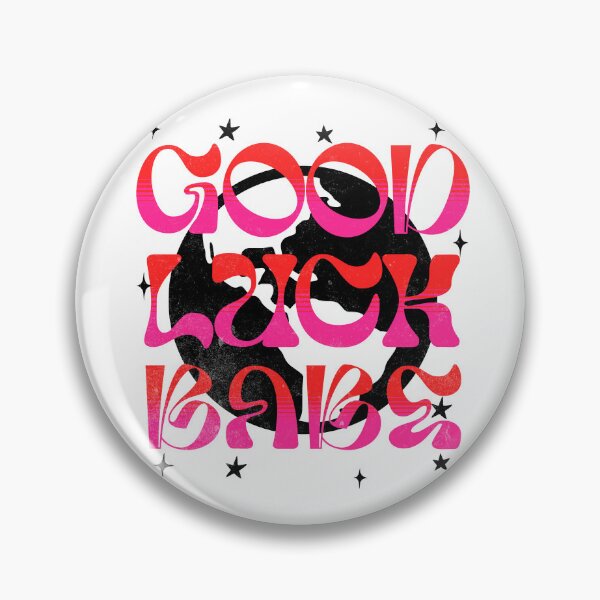 Item preview, Groovy Chappell Roan inspired by good luck babe red pink design cowgirl designed and sold by DisgustangCO.