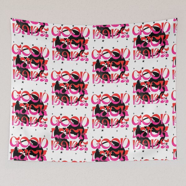 Item preview, Groovy Chappell Roan inspired by good luck babe red pink design cowgirl designed and sold by DisgustangCO.