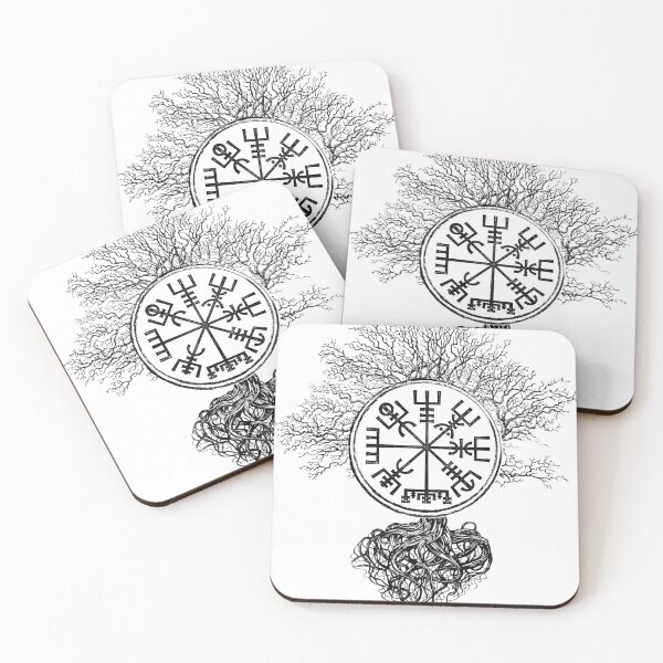 Item preview, Vegvisir  and Tree of life  -Yggdrasil  designed and sold by Nartissima.