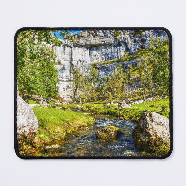 Item preview, Malham Cove, Serene Limestone Cliff Landscape designed and sold by Paul Thompson Photography.