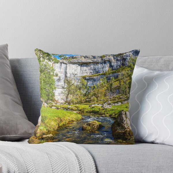 Item preview, Malham Cove, Serene Limestone Cliff Landscape designed and sold by Paul Thompson Photography.