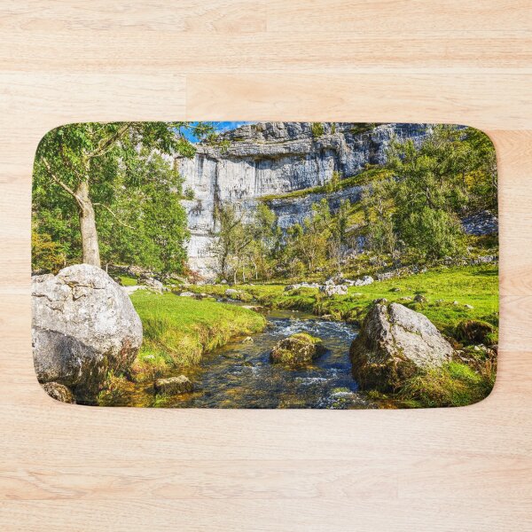 Item preview, Malham Cove, Serene Limestone Cliff Landscape designed and sold by Paul Thompson Photography.
