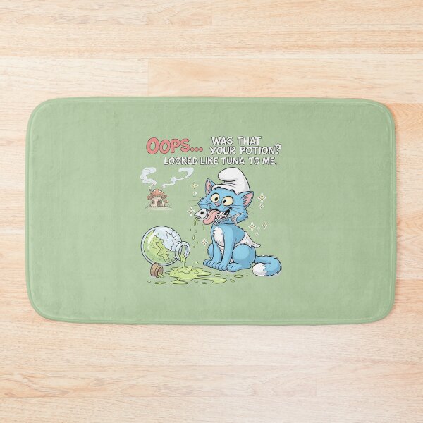 Item preview, Oops! Blue Cat Mistook Potion For Tuna Fish By Merch, Limited Edition, Perfect Gift For You And Fri designed and sold by BROSHERYLSHOP.