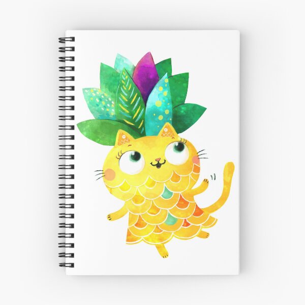Item preview, Pineapple cat designed and sold by monikasuska.