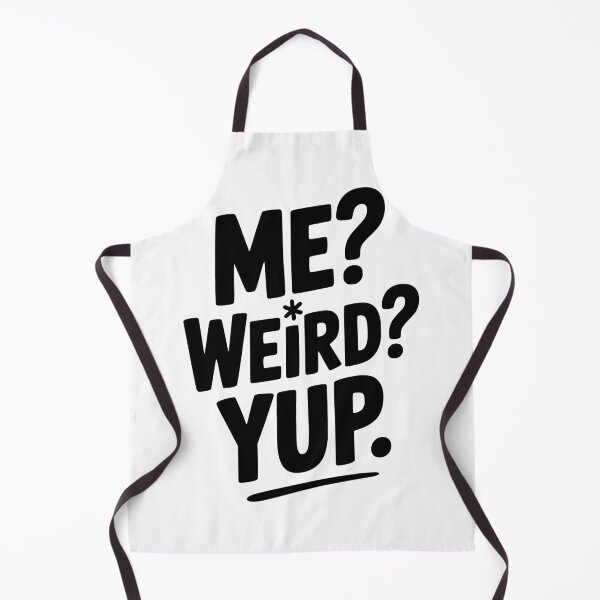 Item preview, Me? Weird? Yup. designed and sold by Frank Ring.