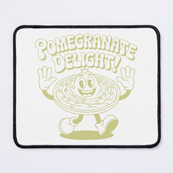 Item preview, Hummus – Pomegranate Delight Retro Rubber Style Animation designed and sold by Mdozet.