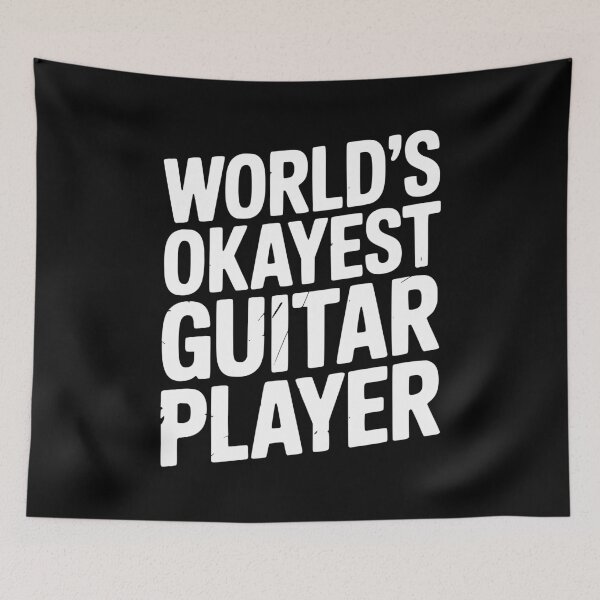 Item preview, World’s Okayest Guitar Player designed and sold by Frank Ring.