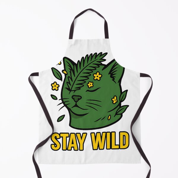 Item preview, Cat stay wild designed and sold by witgarage.
