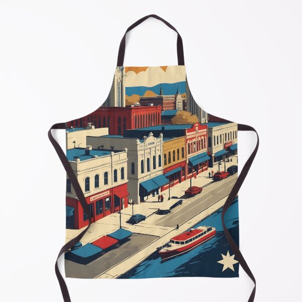 Item preview, Kaukauna Wisconsin 1950s USA Vintage Travel Tourism designed and sold by TravelersGems.