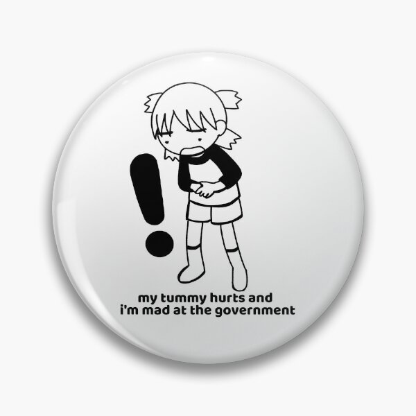 Item preview, Yotsuba - My tummy hurts and i'm mad at the government designed and sold by ayamecr8tion.