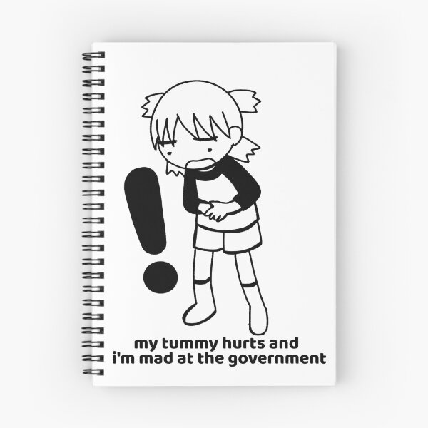 Item preview, Yotsuba - My tummy hurts and i'm mad at the government designed and sold by ayamecr8tion.