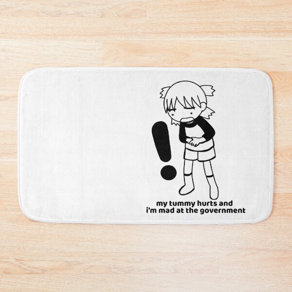 Item preview, Yotsuba - My tummy hurts and i'm mad at the government designed and sold by ayamecr8tion.