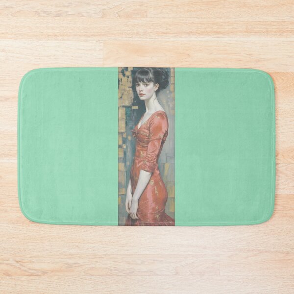 Item preview, Elegant Red Gown Portrait By Merch, Limited Edition designed and sold by HERIBERTOMARTHA.