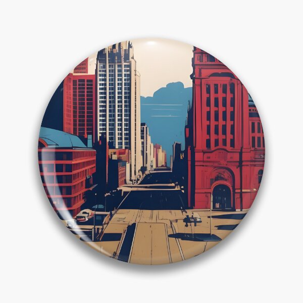 Item preview, Fitchburg Wisconsin 1950s USA Vintage Travel Tourism designed and sold by TravelersGems.