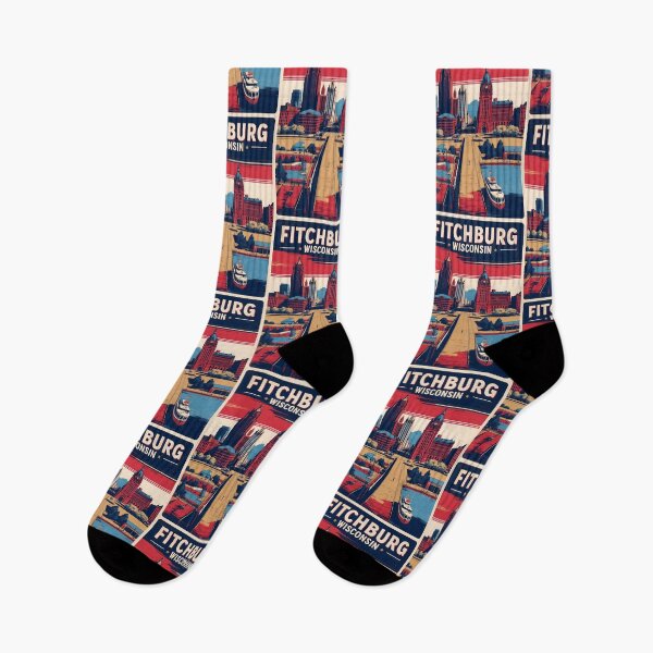 Item preview, Fitchburg Wisconsin 1950s USA Vintage Travel Tourism designed and sold by TravelersGems.