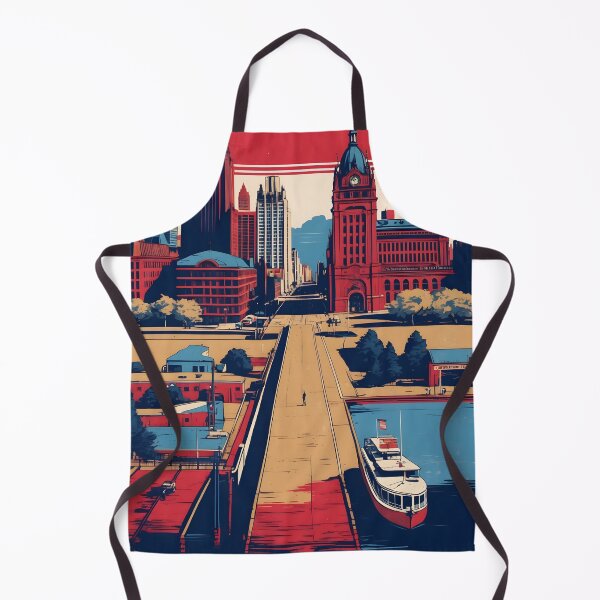 Item preview, Fitchburg Wisconsin 1950s USA Vintage Travel Tourism designed and sold by TravelersGems.