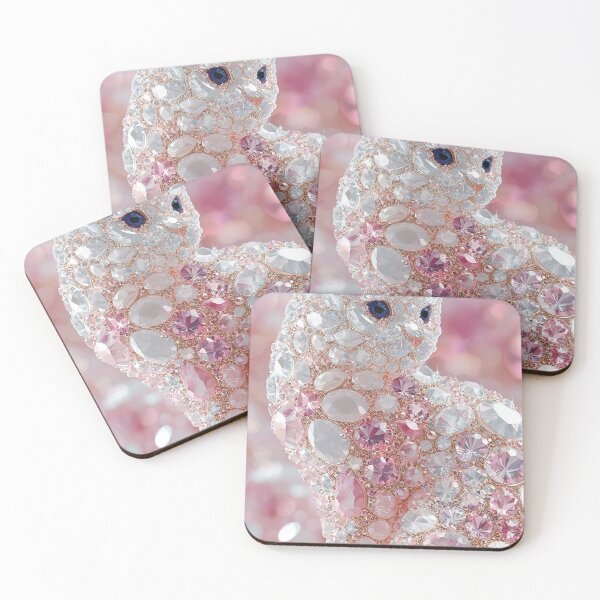 Item preview, Pastel gemstone and peal cat designed and sold by AngelHomes1.