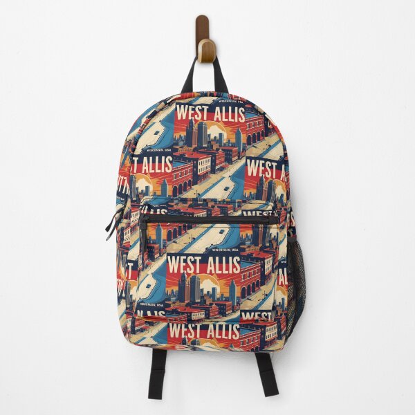 Item preview, West Allis Wisconsin 1950s USA Vintage Travel Tourism designed and sold by TravelersGems.