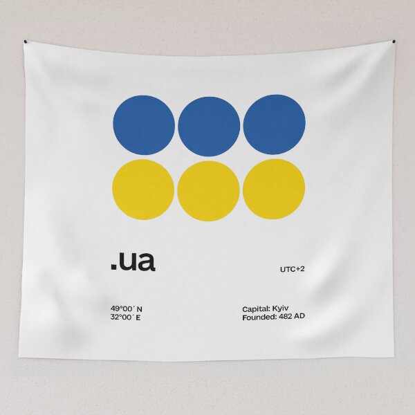 Item preview, Minimalist Ukraine Modern Design designed and sold by DoodlifyDesign.