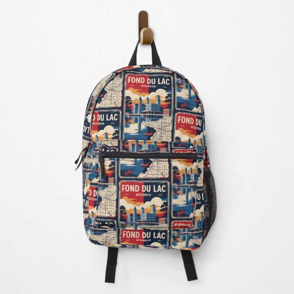 Item preview, Fond Du Lac Wisconsin 1950s USA Vintage Travel Tourism designed and sold by TravelersGems.